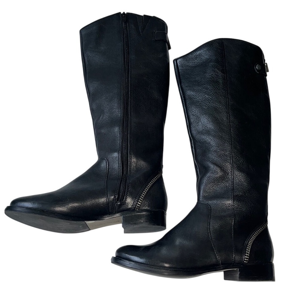 Arturo Chiang Fierce‎ Leather Riding Boots